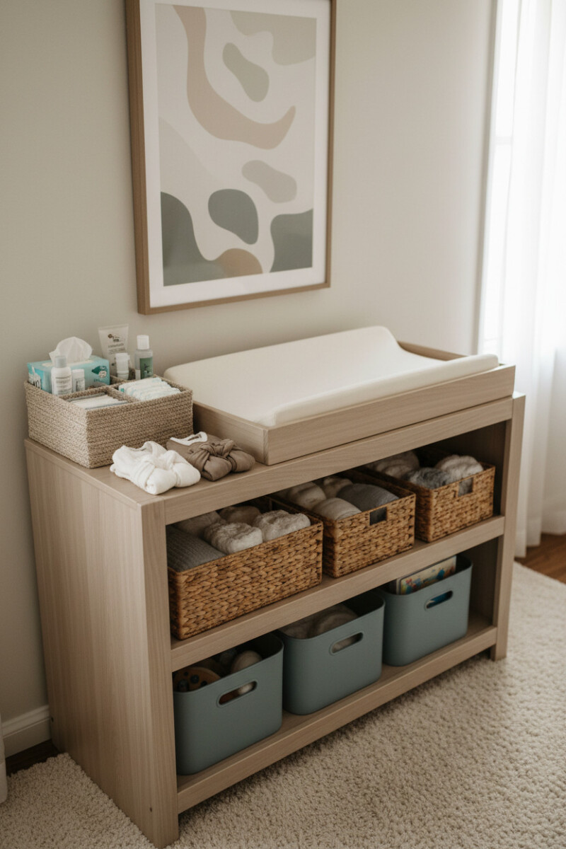 Easy Tricks For Organizing A Nursery
