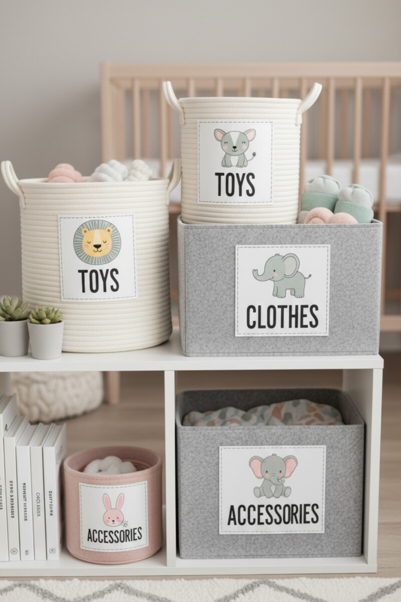 Easy Tricks For Organizing A Nursery