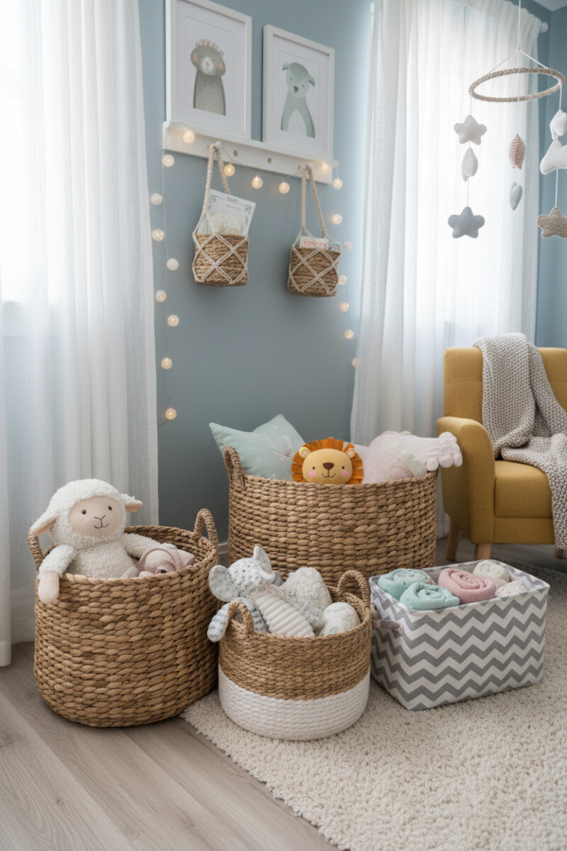 Easy Tricks For Organizing A Nursery